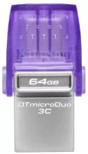 USB-флешка Kingston DataTraveler microDuo 3C 64GB, фиолетовый