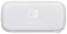 Carcasă Nintendo Switch Lite Carrying Case & Screen Protector, alb