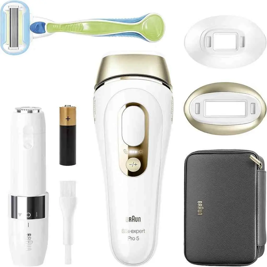 Epilator IPL Braun PL5146, alb/auriu pe tehnoparc.md Epilator IPL Braun PL5146, alb/auriu