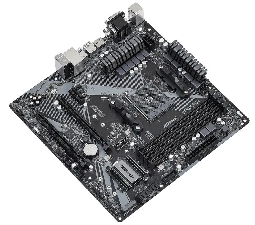 Placă de bază ASrock B450M Pro4 R2.0