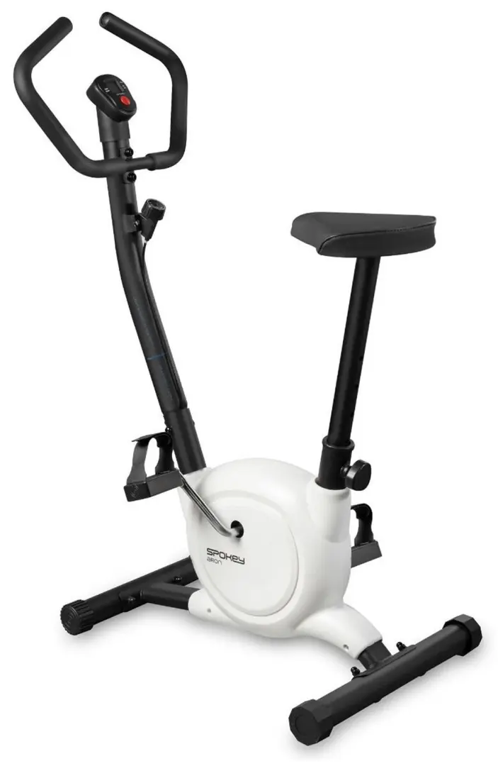 Bicicletă fitness Spokey Aron White (944161), alb