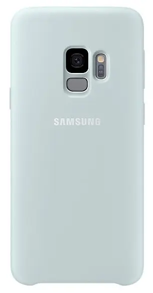 Чехол Samsung Silicone Cover Galaxy S9, синий