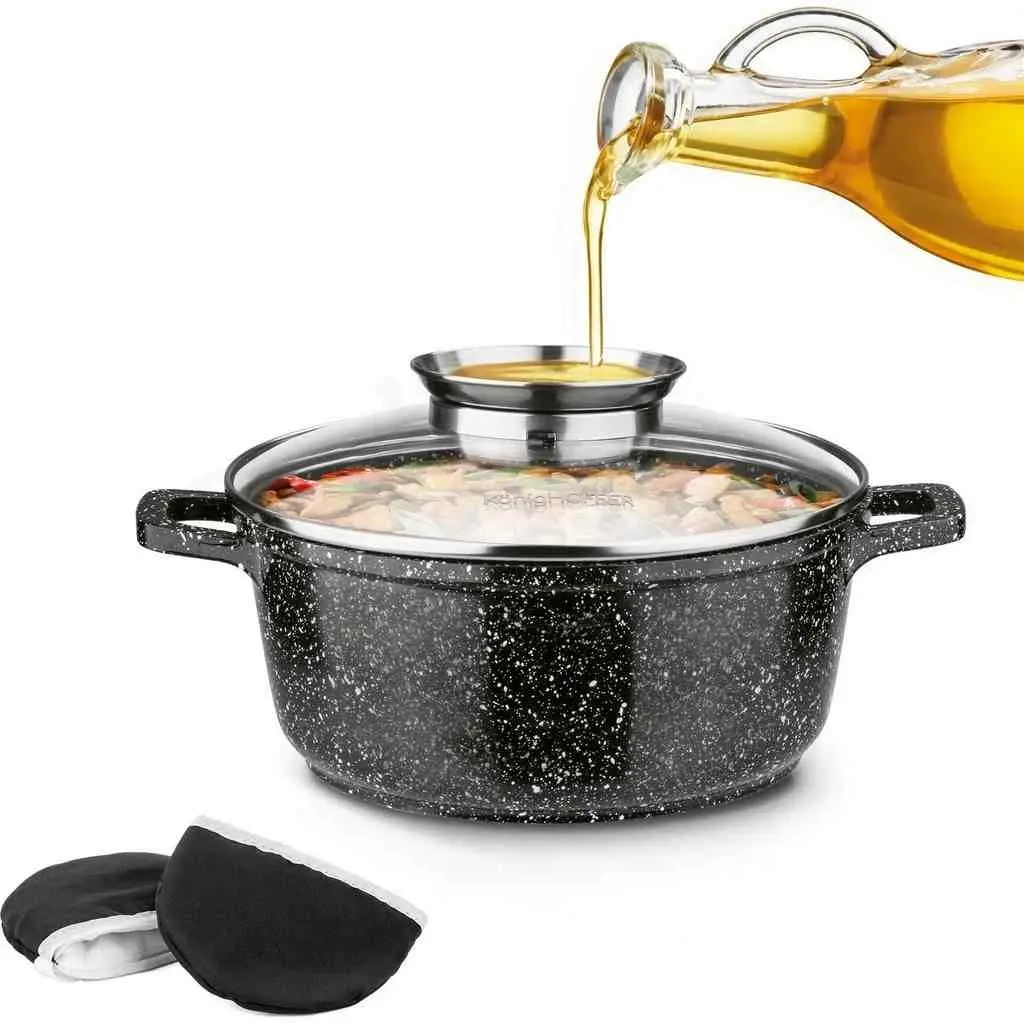 Oală Konighoffer Kingstone 2.4L, negru