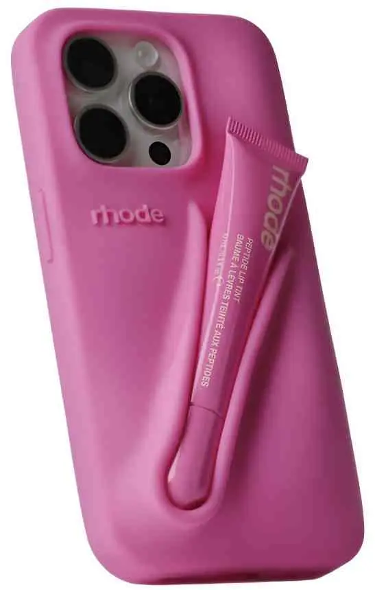 Husă de protecție Rhode Lip Tint Phone Case iPhone 16 Pro Max Shortcake (RHLTIP16PMSH), roz