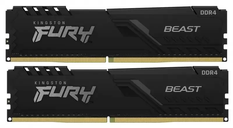 Оперативная память Kingston Fury Beast 16ГБ (2x8ГБ) DDR4-2666MHz, CL16, 1.2V