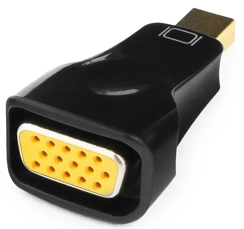 Adaptor Cablexpert A-mDPM-VGAF-01, negru