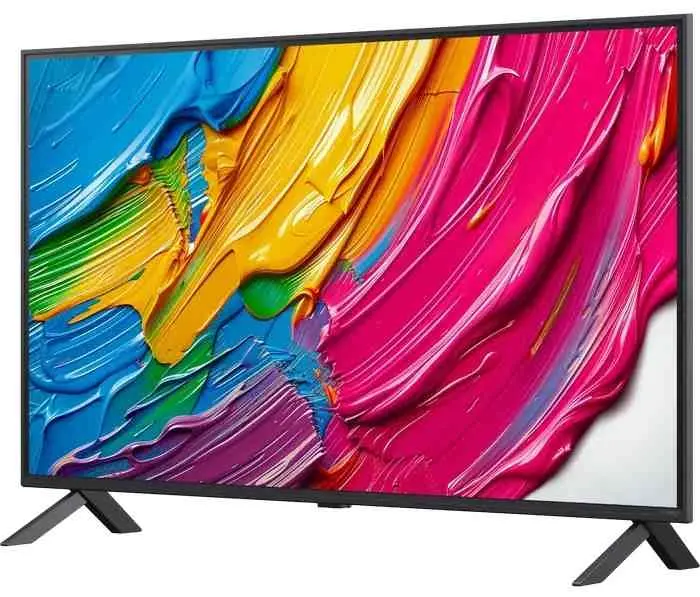 Televizor LG 43QNED80A6A, negru
