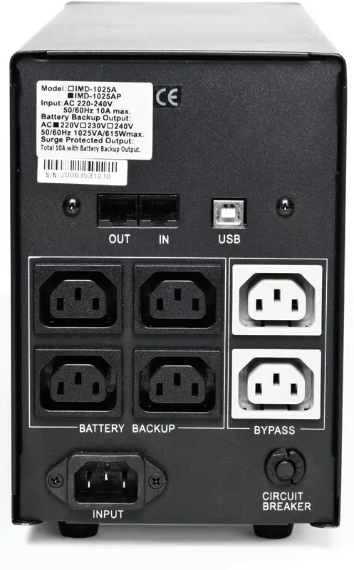 Источник бесперебойного питания PowerCom IMD-1200AP