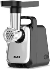 Maşină de tocat carne Zass Zmg 08, negru/inox