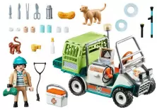 Set jucării Playmobil Zoo Vet with Medical Cart