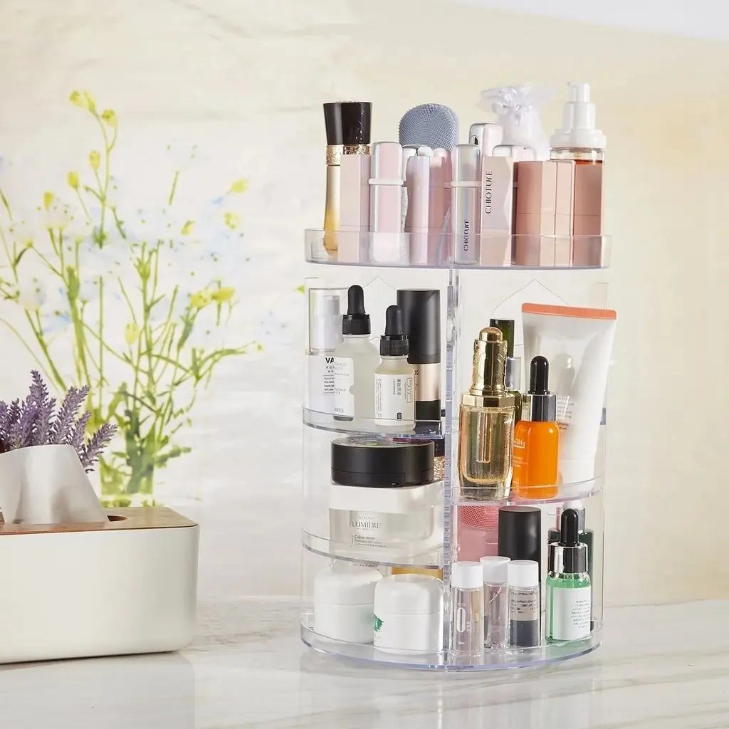Органайзер для косметики и ватных дисков Helen's Home 360 Derece Donebilen + MAKE-UP