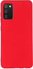 Чехол Helmet Liquid Silicone Samsung A41 (HMT-CLISSA41RD), красный на tehnoparc.md Чехол Helmet Liquid Silicone Samsung A41 (HMT-CLISSA41RD), красный