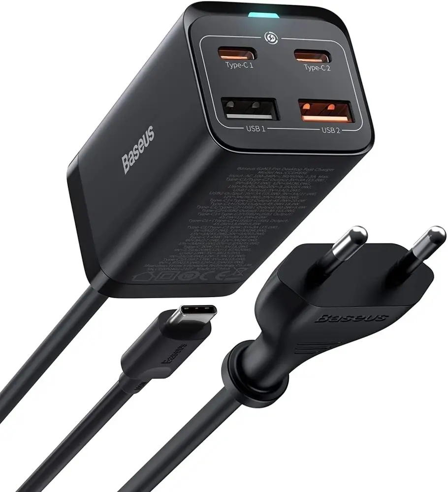 Încărcător Baseus GaN3 Pro, negru