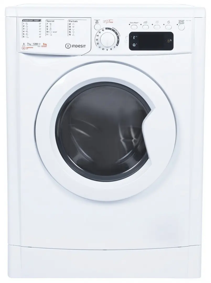 Maşină de spălat rufe Indesit EWDE 71280 W, alb