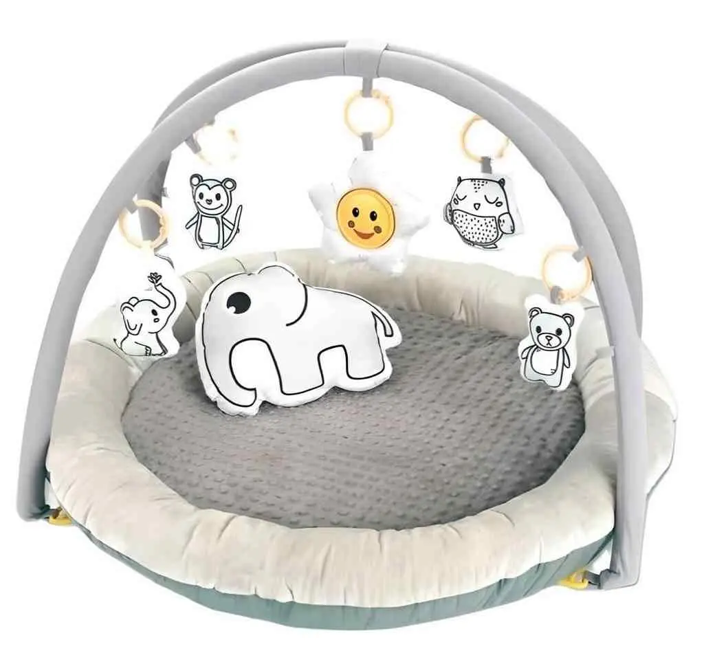 Игровой коврик 4Play Comfy Play Gym, серый