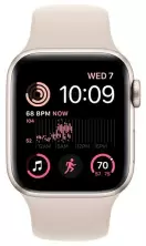 Smartwatch Apple Watch SE 40mm, carcasă din aluminiu, curea tip sport stea strălucitoare