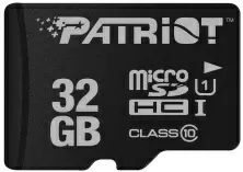 Карта памяти Patriot LX Series microSD Class10 U1 UHS-I, 32GB