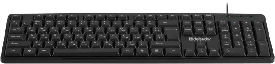 Tastatură Defender HB440, negru