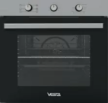 Электрический духовой шкаф Vesta BO60MX, нержавеющая сталь