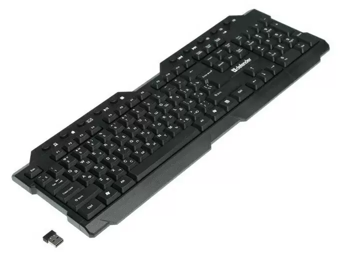 Tastatură Defender Element HB-195, negru