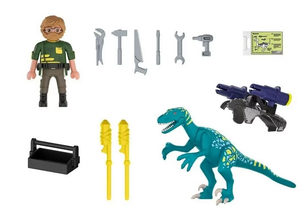 Set jucării Playmobil Deinonychus