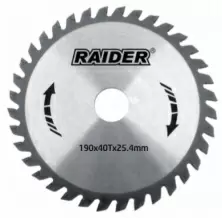 Disc de tăiere Raider 190x40Tx25.4mm