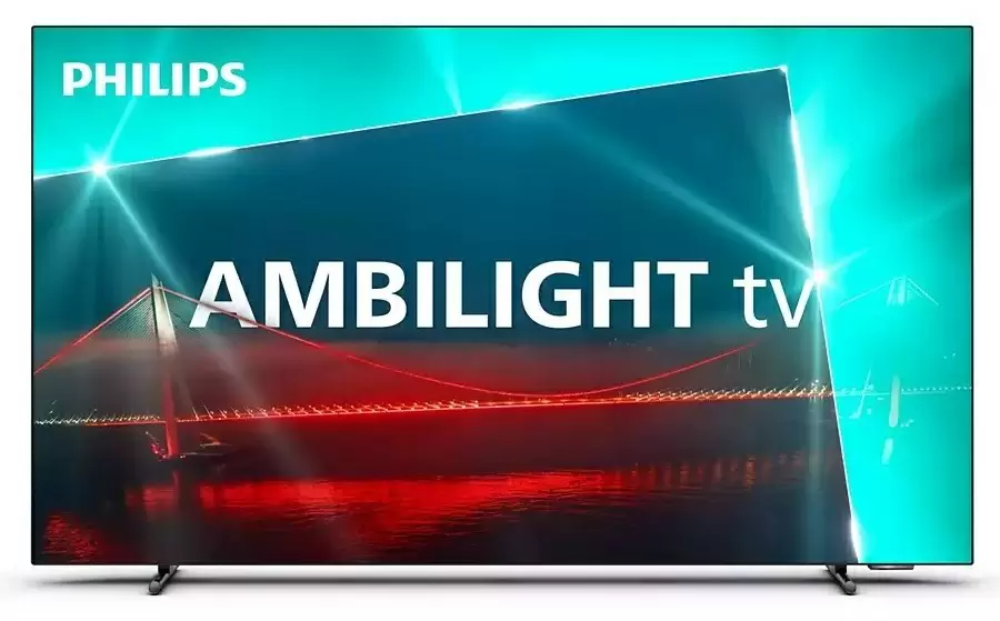 Телевизор Philips 55OLED718, черный