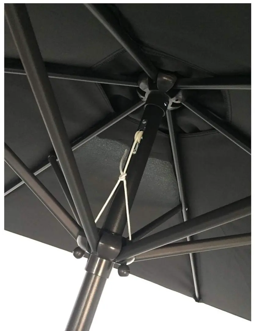 Umbrelă de gradină Strend Pro Zoe, gri