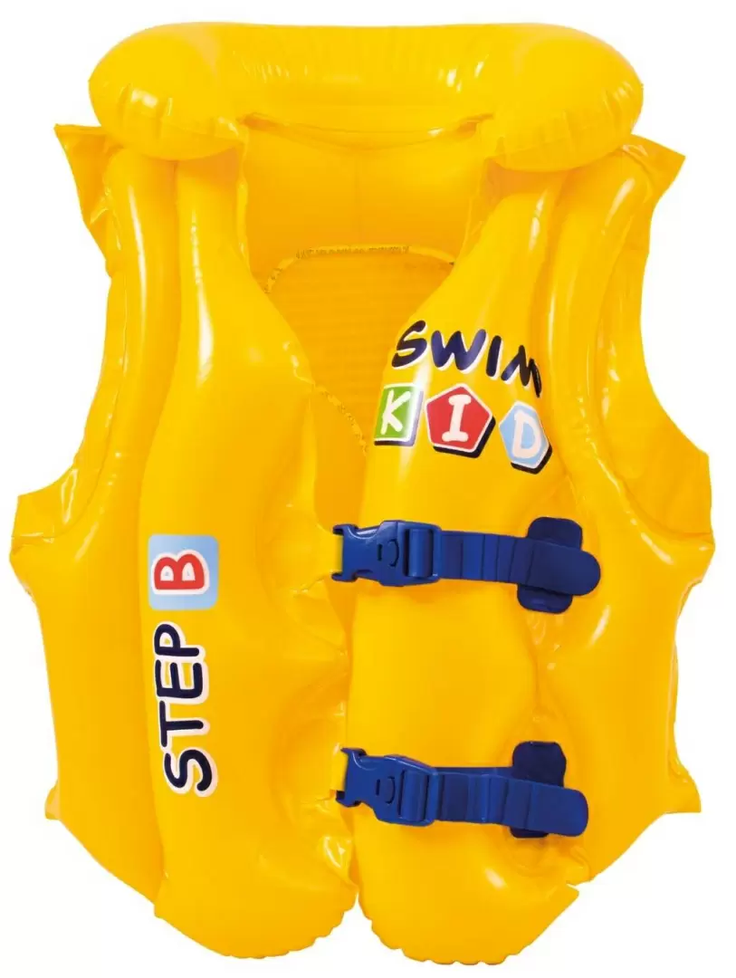 Жилет для плавания Avenli 46088, желтый