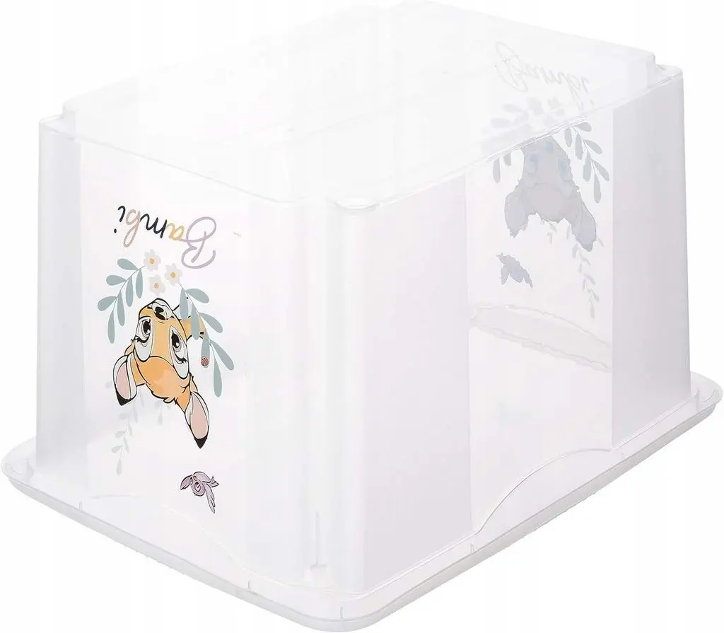 Container pentru jucării Keeeper Bambi 30L, transparent