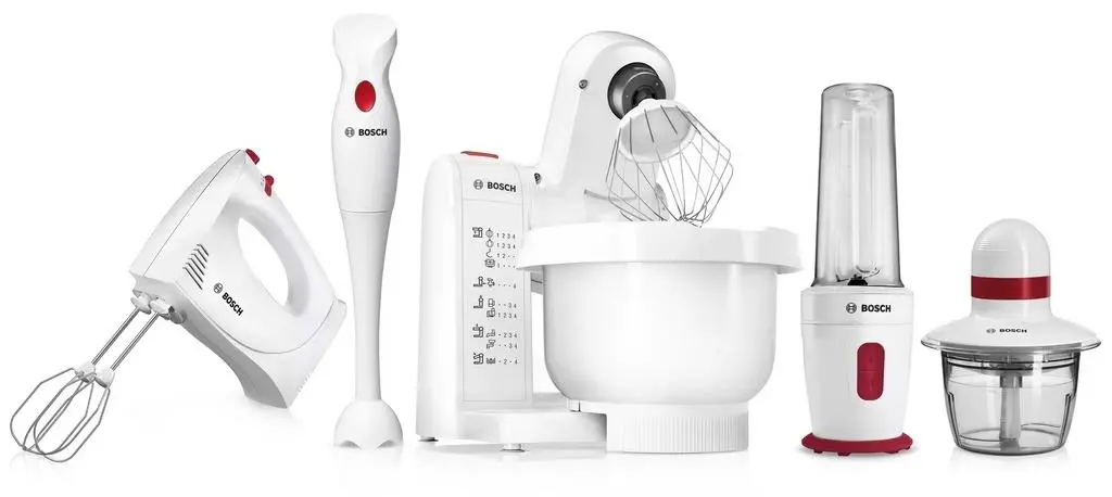 Aparat de mărunțit Bosch YourCollection MMRP1000, alb