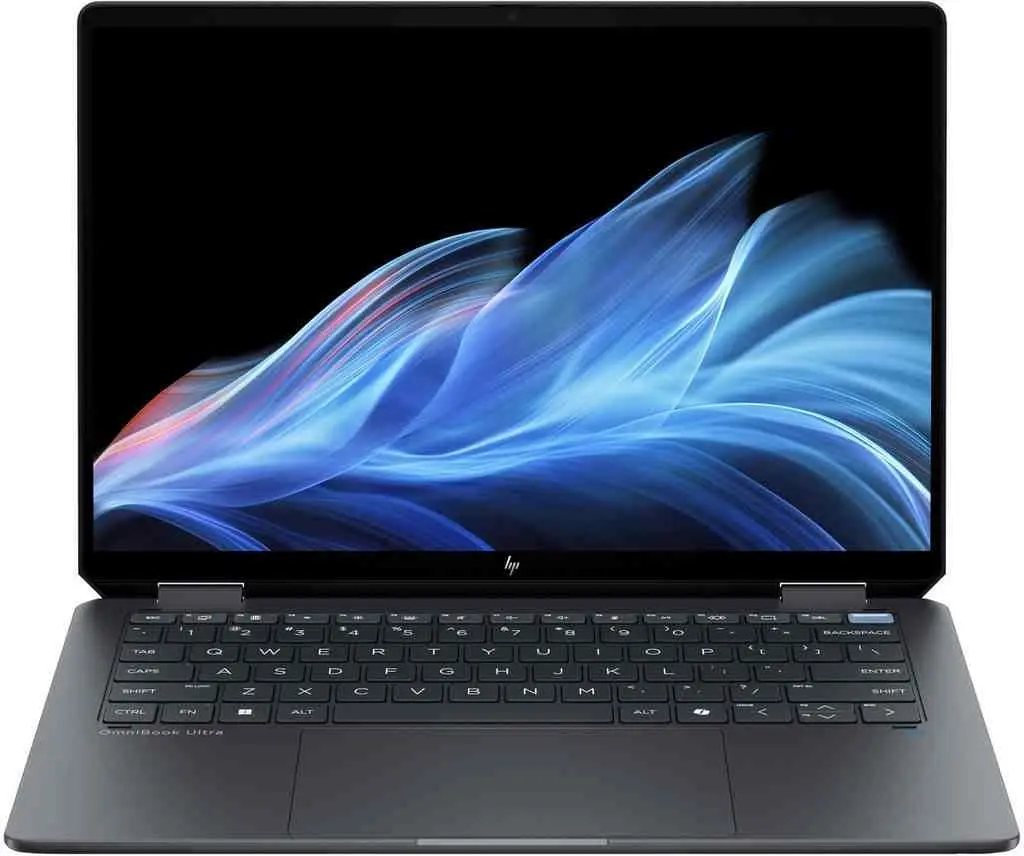 Laptop HP OmniBook Ultra Flip 14-fh0003ci (14.0"/2.8K/Core Ultra 7 258V/32GB/1TB/Intel Arc/Win 11), gri