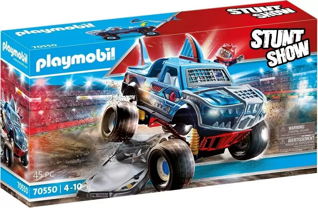 Игровой набор Playmobil Stunt Show Shark Monster Truck