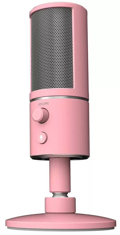 Микрофон Razer Seiren X Quartz, розовый