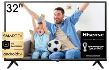 Телевизор Hisense 32A4HA, черный на tehnoparc.md Телевизор Hisense 32A4HA, черный