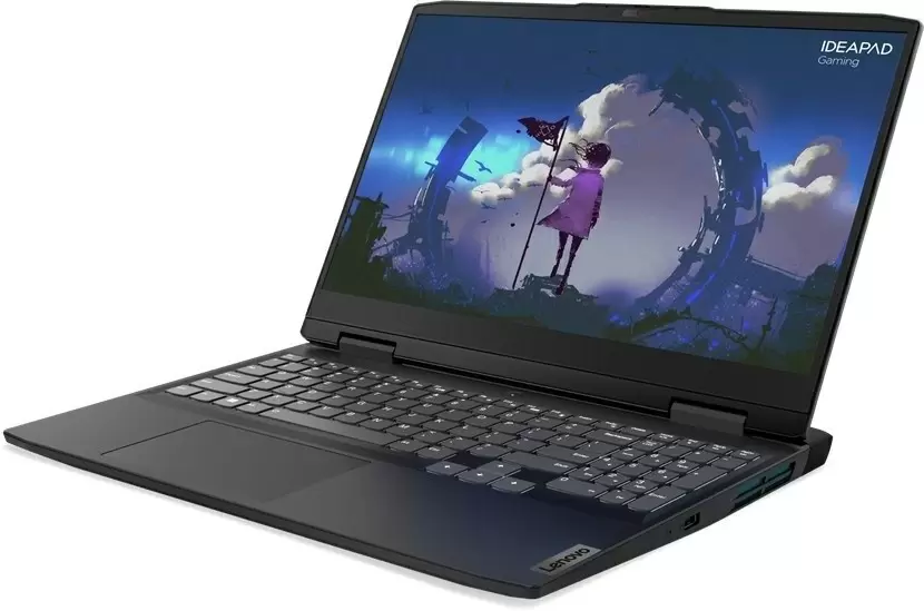 Ноутбук Lenovo IdeaPad Gaming 3 15IAH7 (15.6"/FHD/Core i5-12450H/16ГБ/512ГБ/GeForce RTX 3050 4ГБ GDDR6), серый