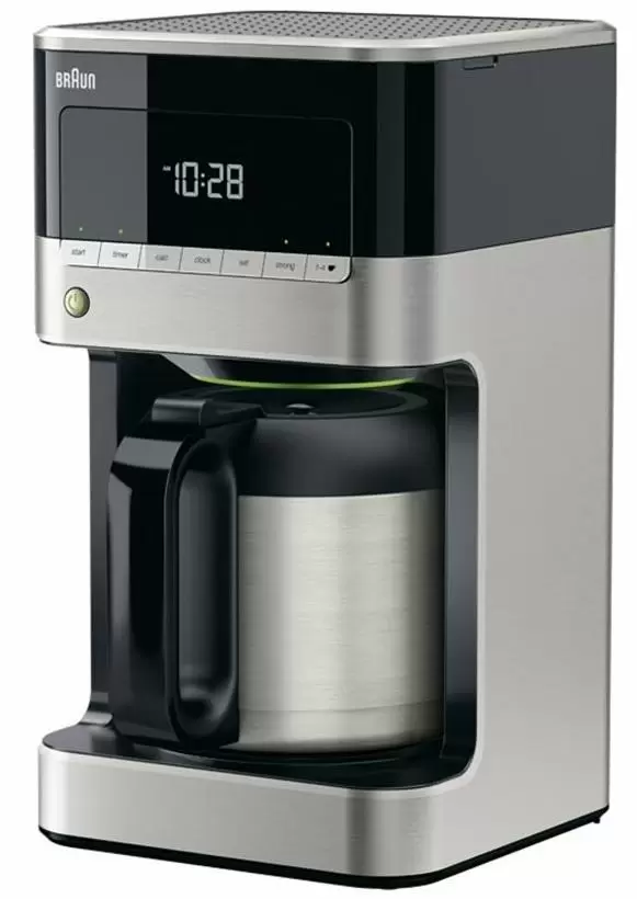 Cafetieră electrică Braun KF7125BK, inox