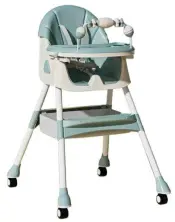 Scaun de masă 4Play Transformer, turcoaz pe tehnoparc.md Scaun de masă 4Play Transformer, turcoaz