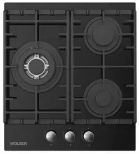 Газовая панель Wolser WL-BRD 6300 GBN FFD, черный