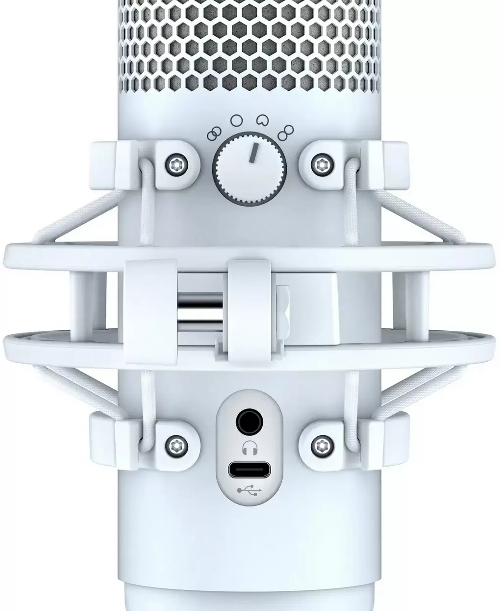 Microfon HyperX QuadCast S, alb