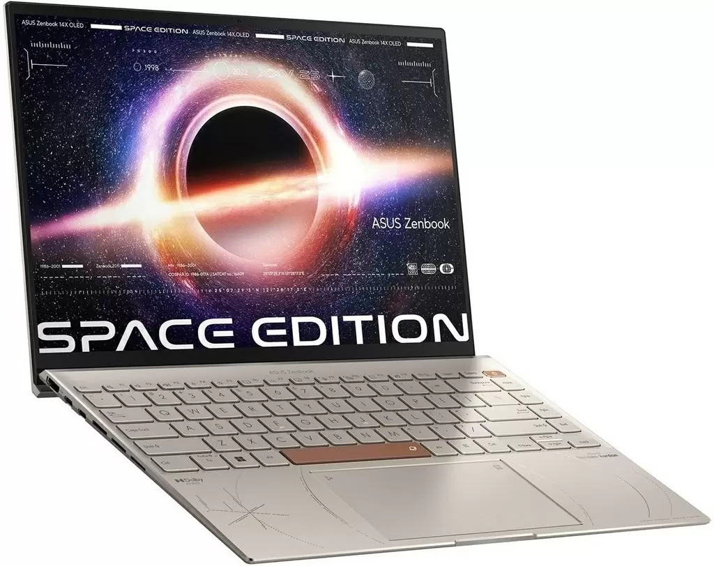 Laptop Asus Zenbook 14X Space Edition UX5401ZAS (14"/WQXGA+/Core i7-12700H/16GB/1TB/Intel Iris Xe/Win 11), argintiu