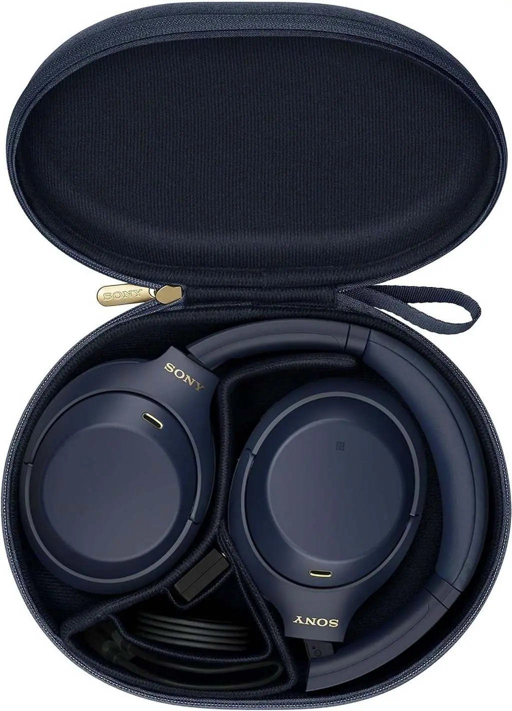 Căşti Sony WH-1000XM4, albastru