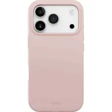 Husă de protecție Uniq Case for iPhone 17 Pro Hybrid Magclick Lino Blush, roz