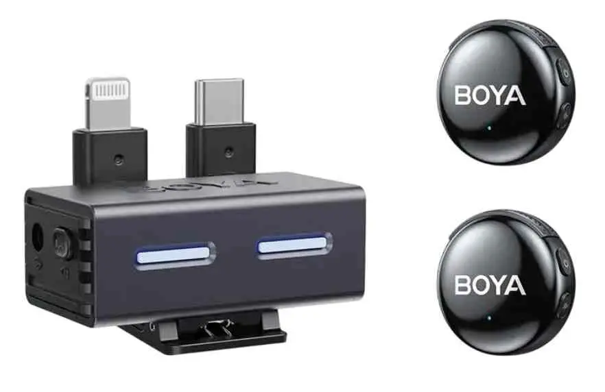 Microfon Boya BOYALINK, negru pe tehnoparc.md Microfon Boya BOYALINK, negru