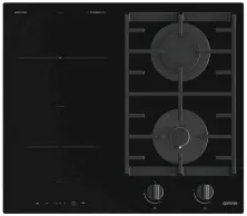 Plită incorporabilă mixtă Gorenje GCI691BSC, negru