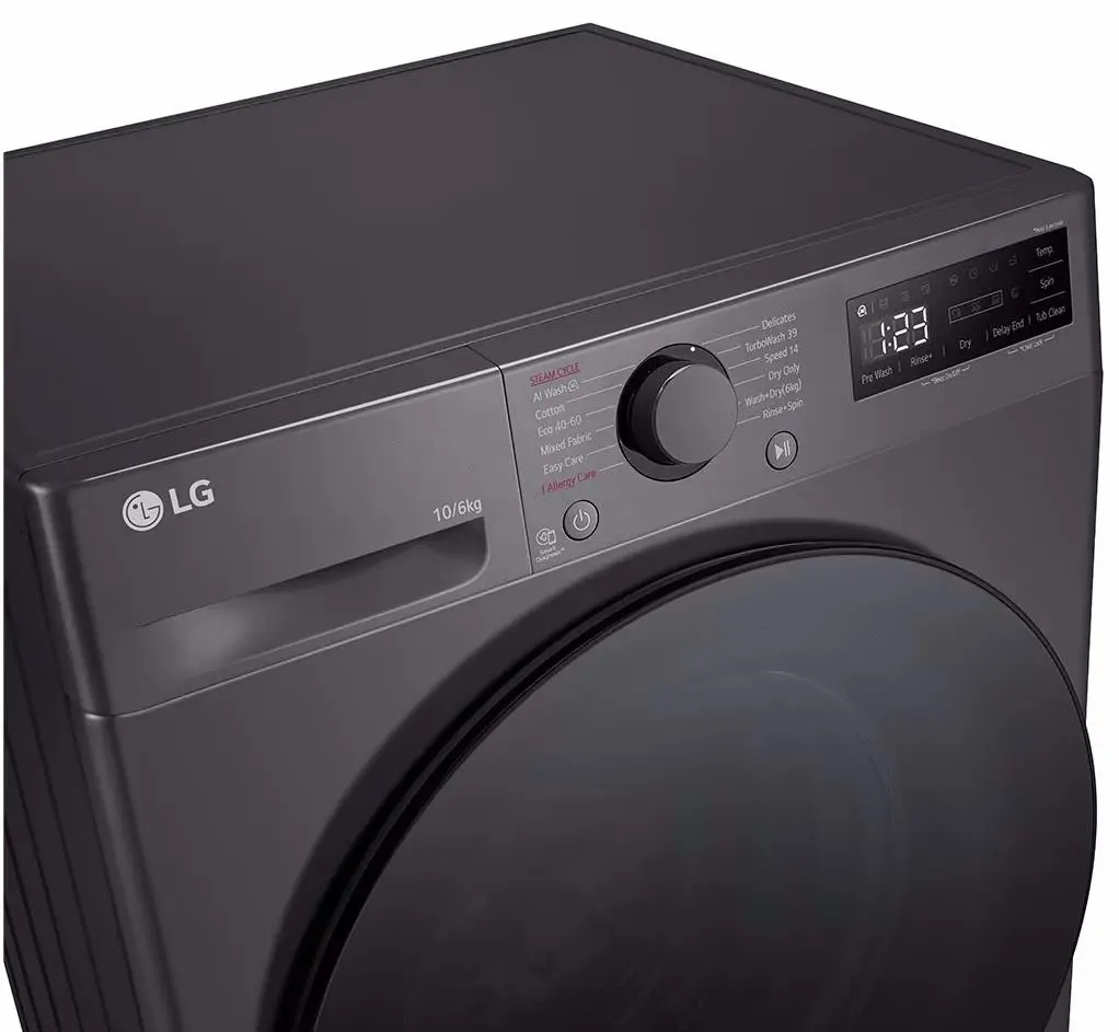 Maşină de spălat rufe LG F4DR510S2M, negru pe tehnoparc.md Maşină de spălat rufe LG F4DR510S2M, negru