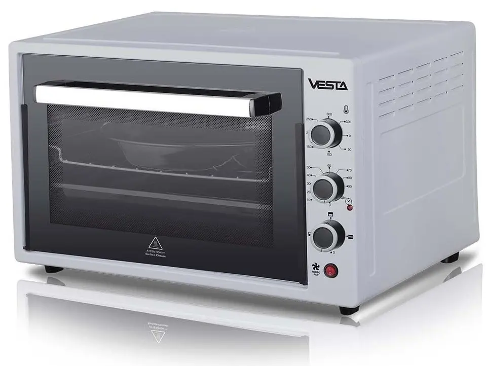 Электродуховка Vesta KS-60CTL/S, серый