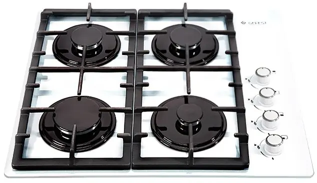 Plită incorporabilă cu gaz Gefest CBH 2230 K12, alb