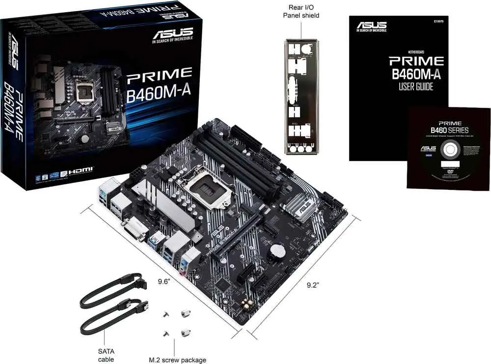 Placă de bază Asus Prime B460M-A