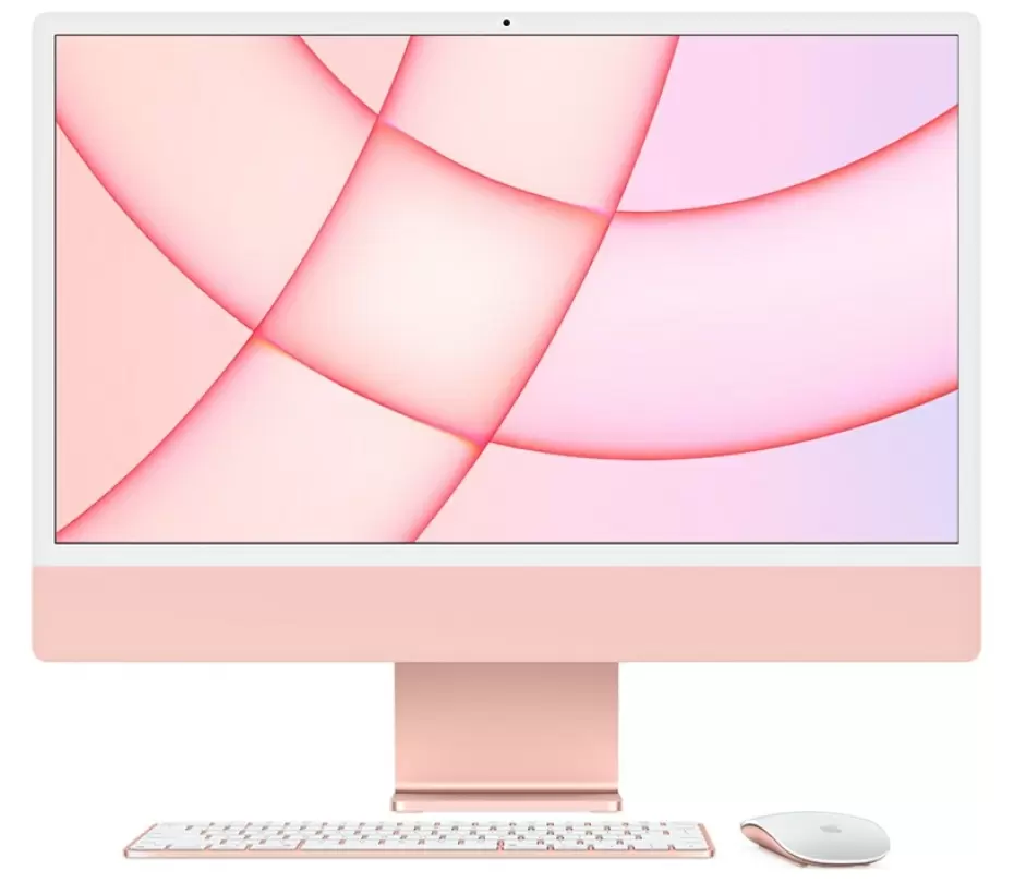 Моноблок Apple iMac MQRT3RU/A (24"/M3/8ГБ/256ГБ), розовый